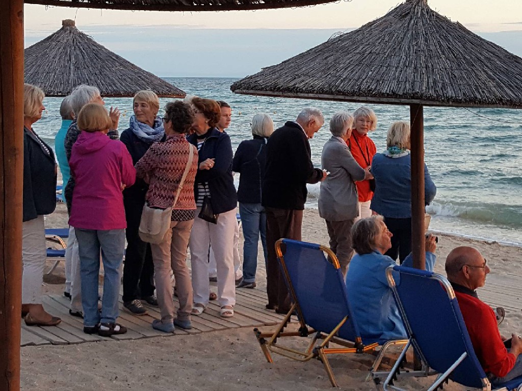 am Hotelstrand