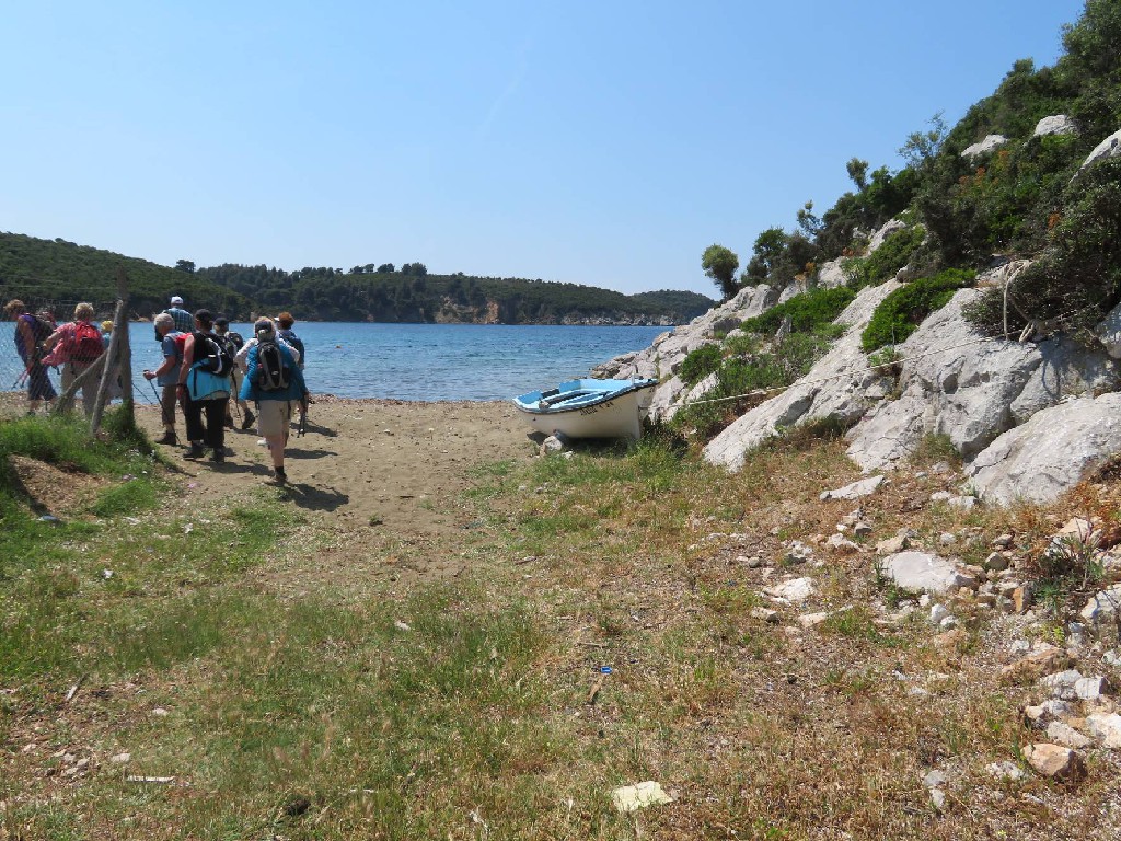 wir wandern zum Meer
