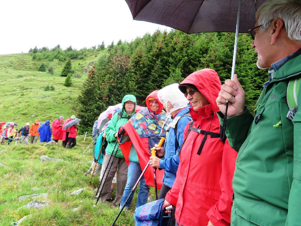 5.Tag Wandern im Regen