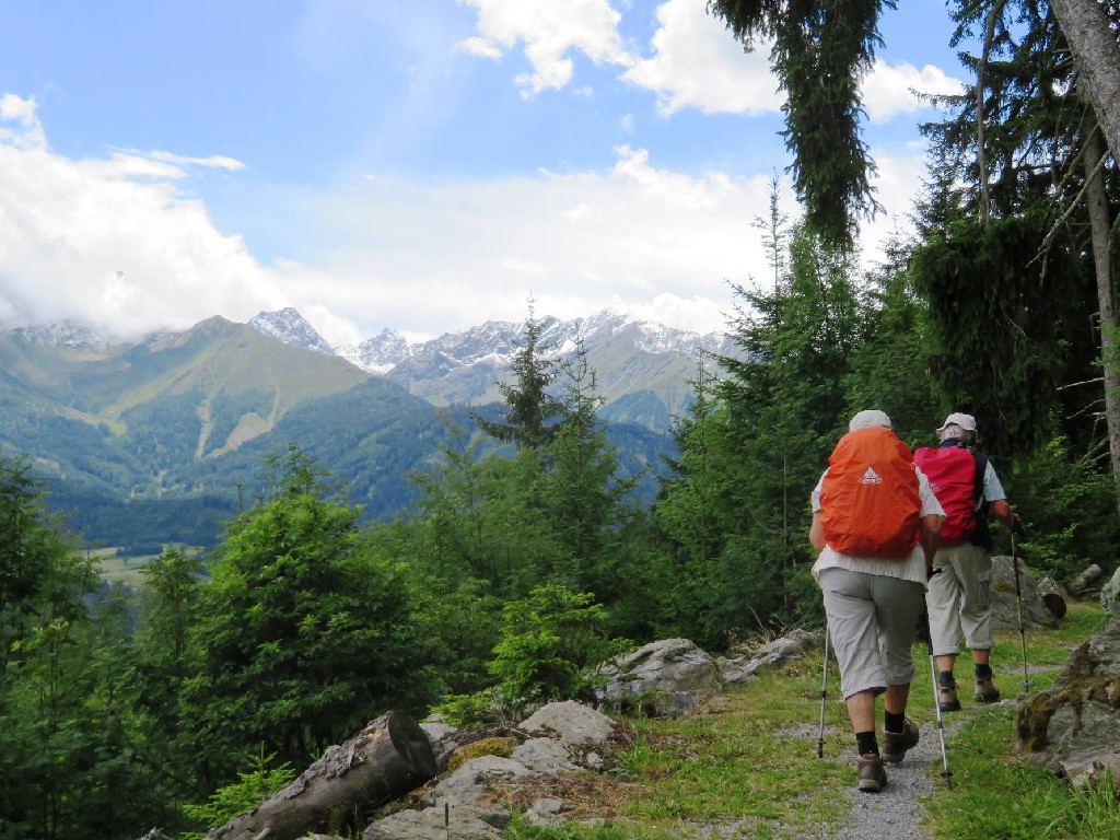 mit schönen Ausblicken