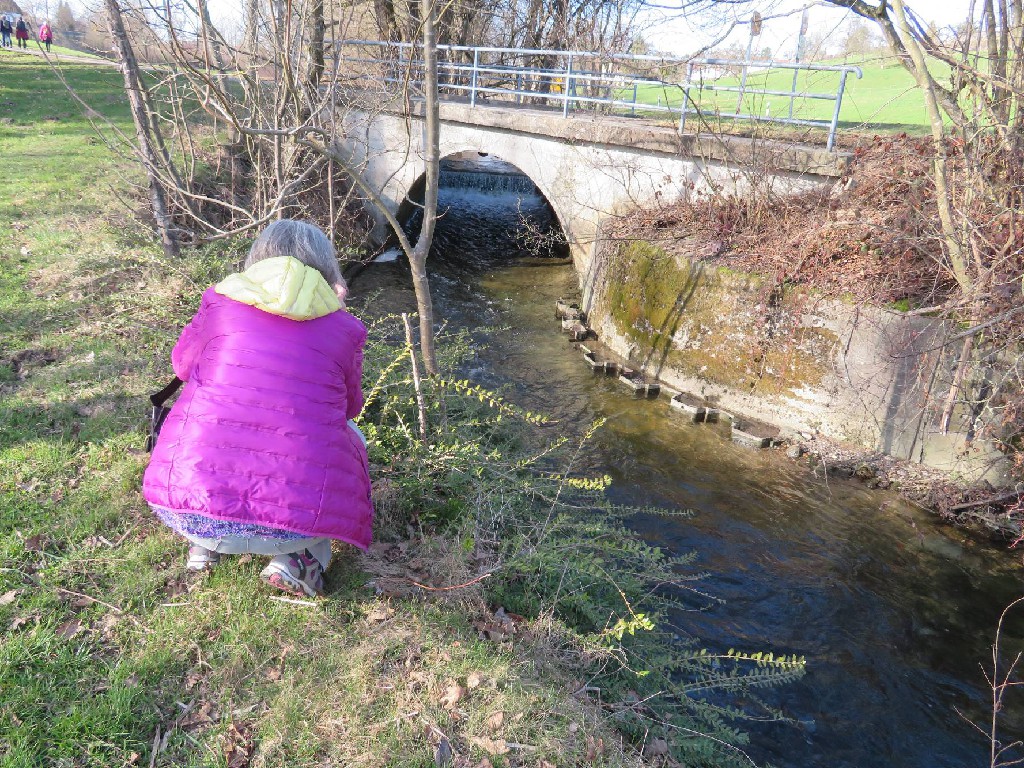 Christa entdeckt ein besonderes Motiv