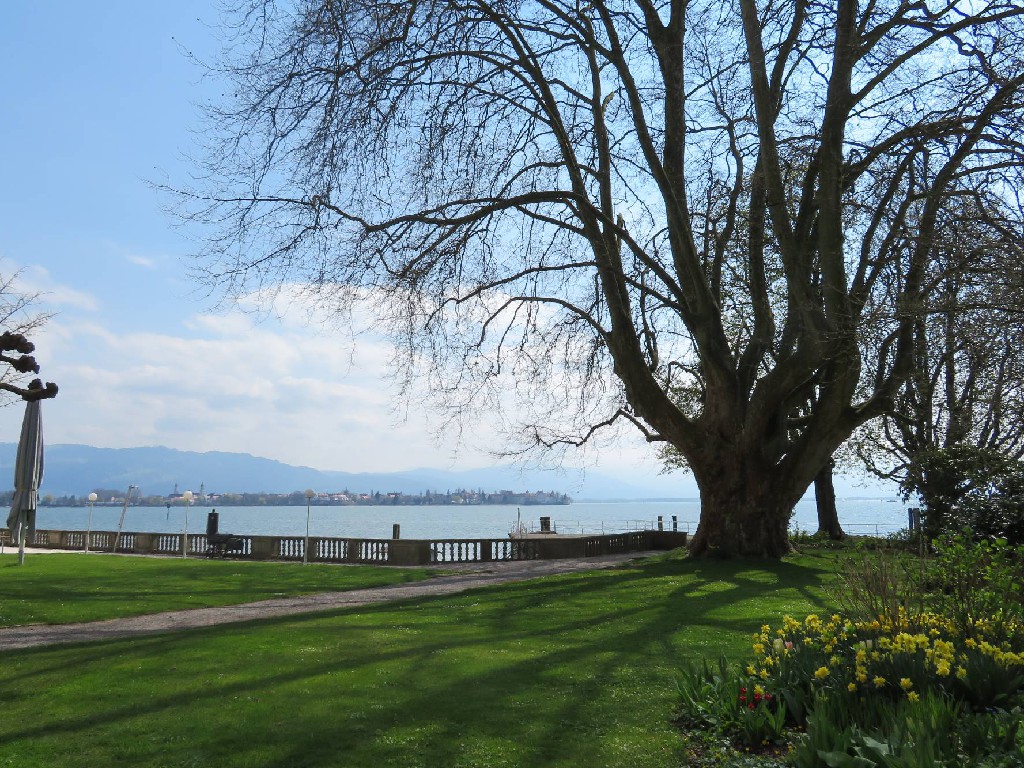 Blick Richtung Lindau und Vorarlberg
