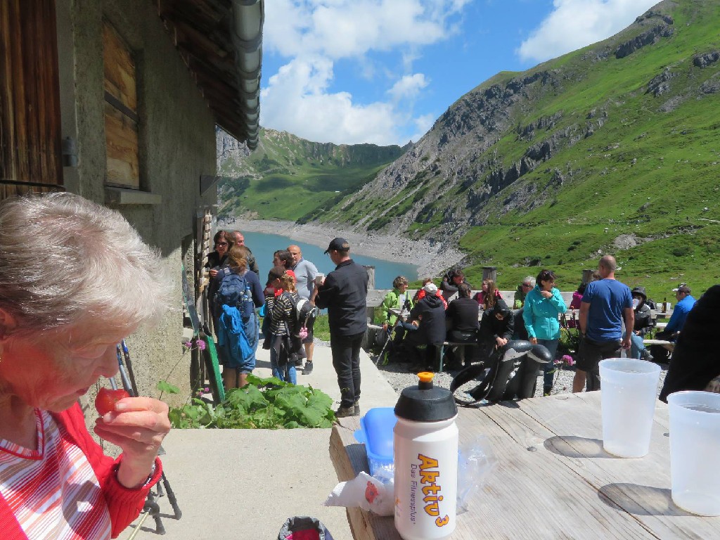 bei der Lünersee-Alpe
