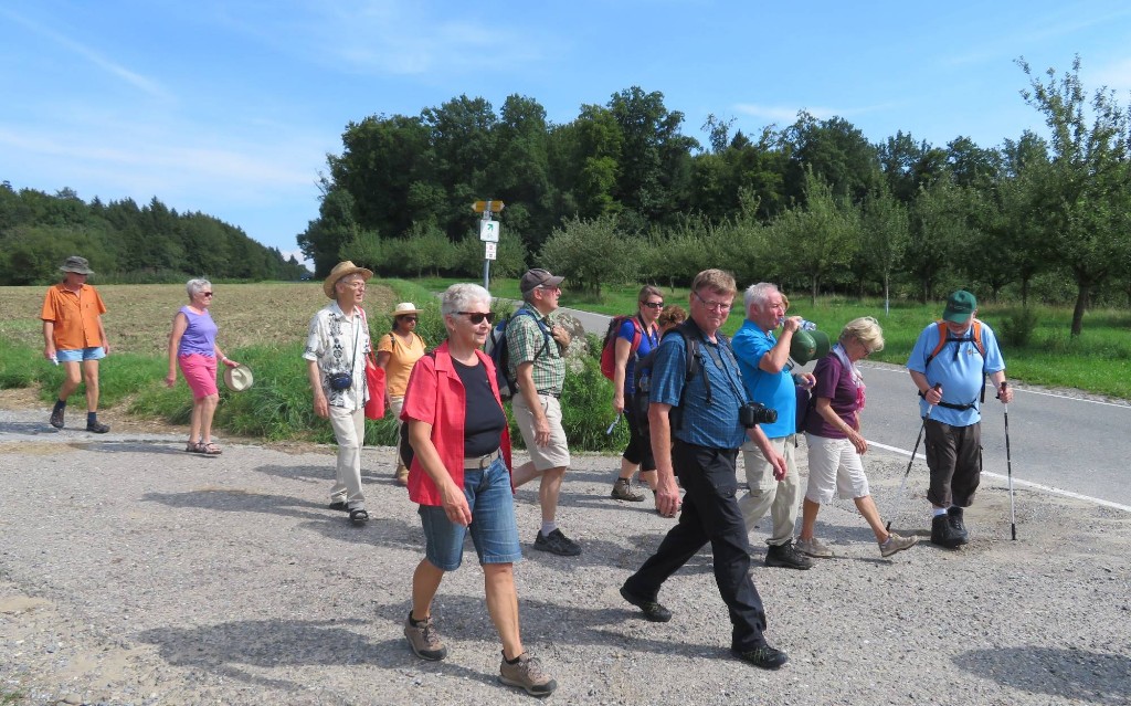 auf dem Rückweg