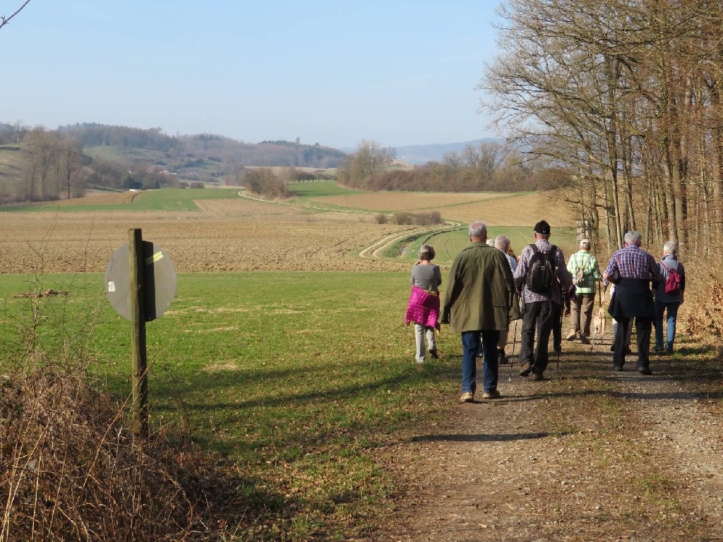 mit der schönen Landschaft