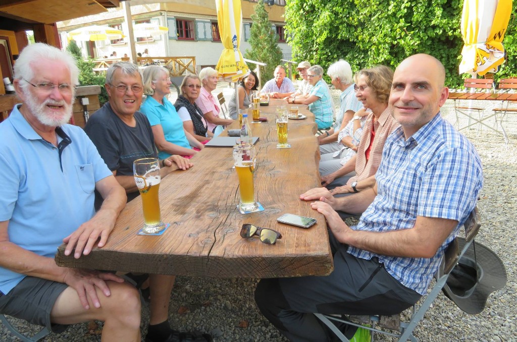 Einkehr in froher Runde