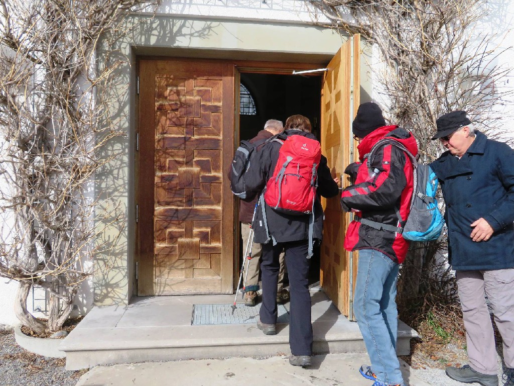Besuch der Pfarrkirche in Sulzberg