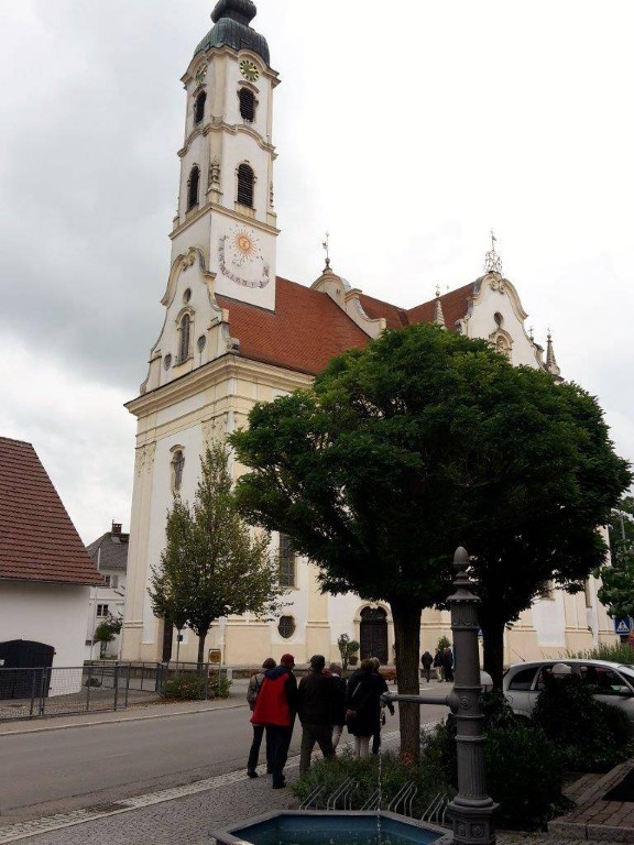 Besuch der Wallfahrtskirche Steinhausen