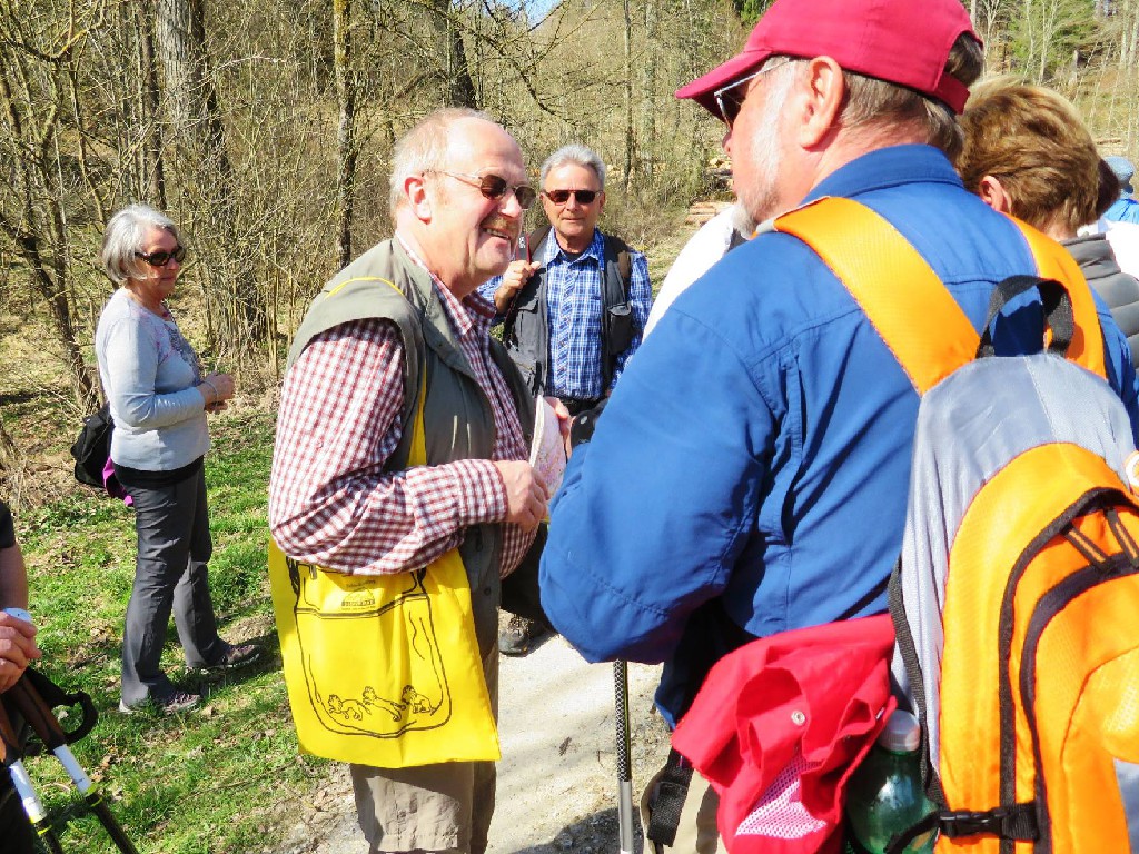 Erich Fischer vom SAV Mengen begleitet uns