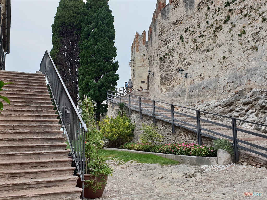 in Richtung Garda