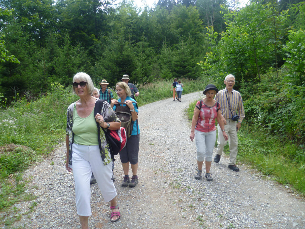 es geht weiter zur Einkehr