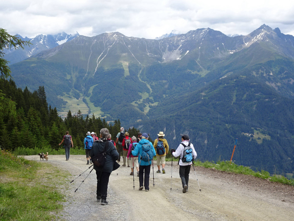 anschließend wandern wir