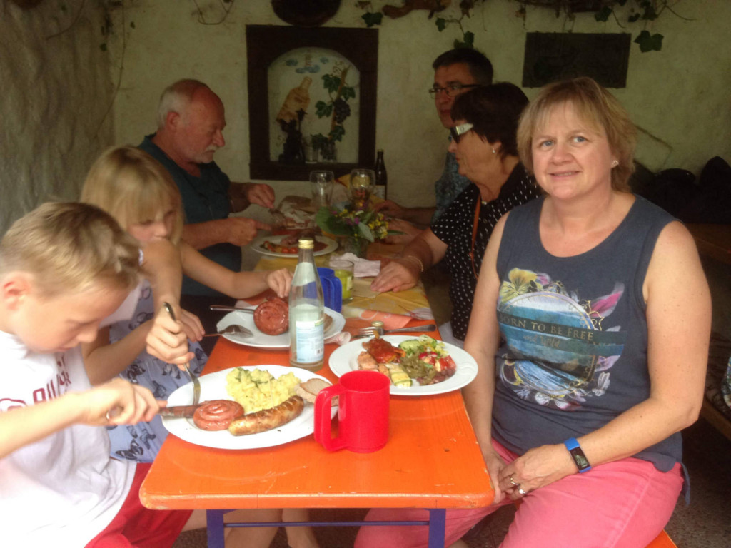 das Buffet ist eröffnet