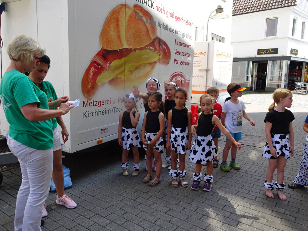 bereit zur Vorführung