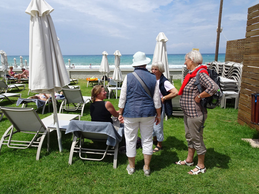 gemütliche Sonnenliegen