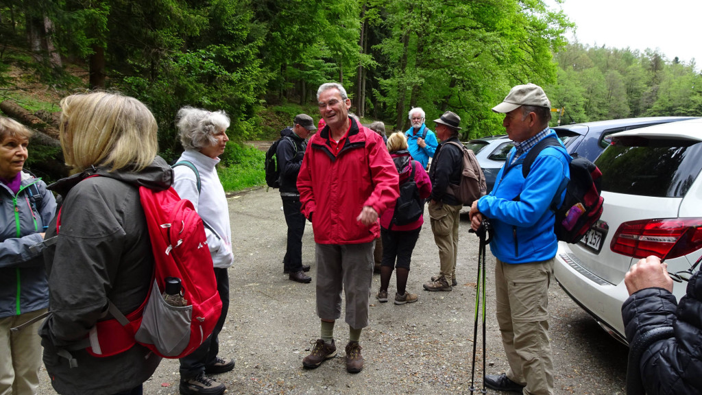 Start beim Holzweiher
