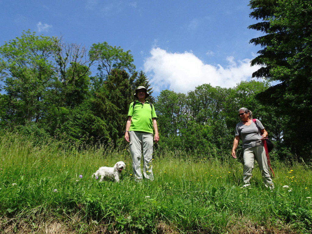 Josef und Maria und Hund Lilly