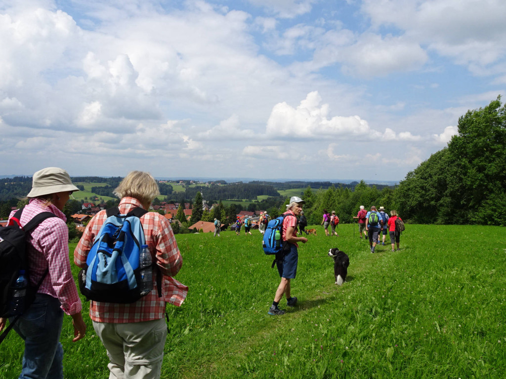Richtung Scheidegg