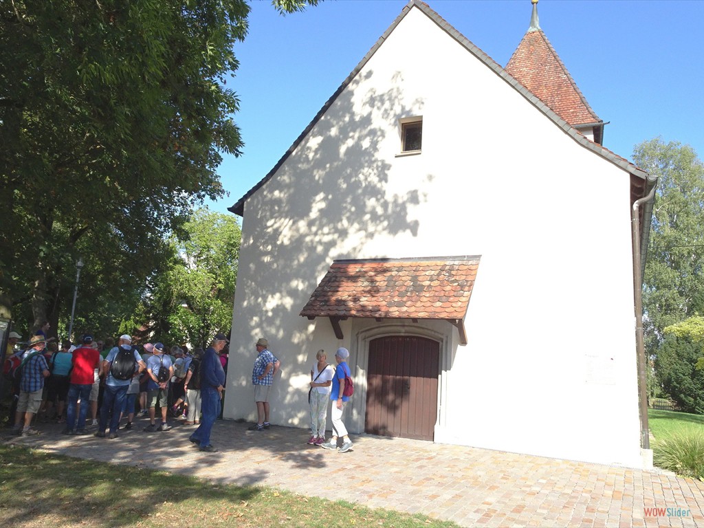 Ende der Wanderung bei der St.Jakobus-Kirche