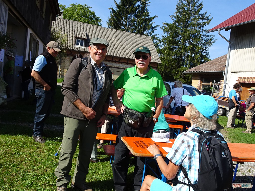 Karl mit Dieter Detsch