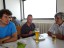 nach dem Mittagessen