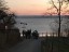 der See in der Abendsonne