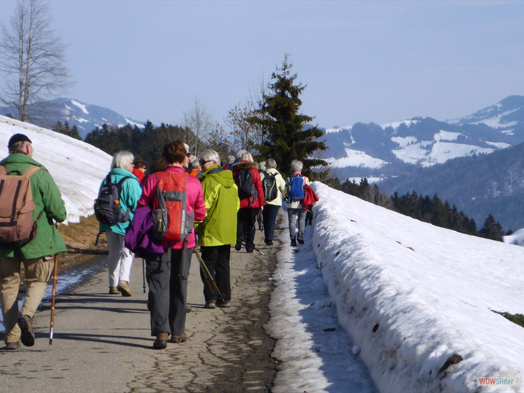 10. auf schneefreier Straße