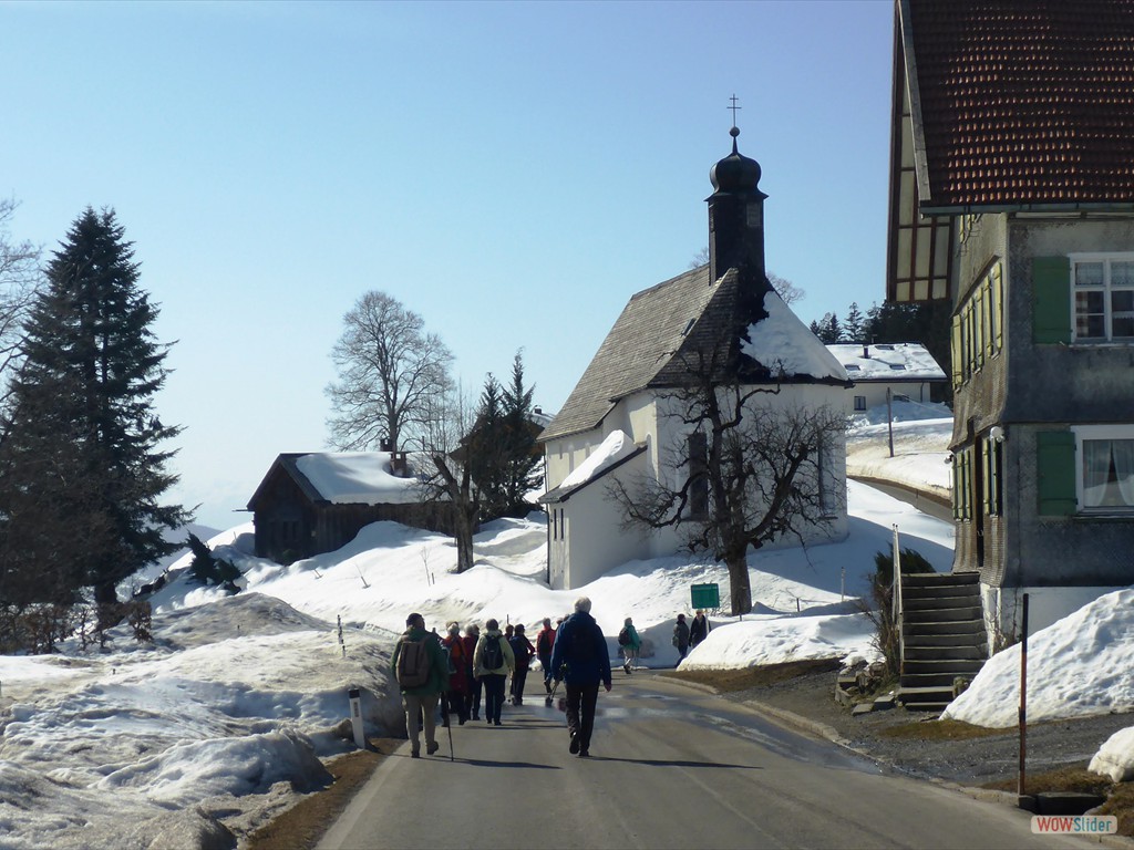 6. Richtung Kapelle
